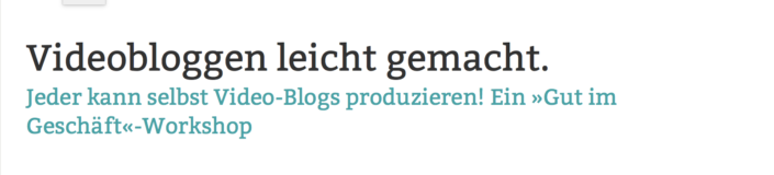 astrimageFILM_Videobloggen_leicht_gemacht